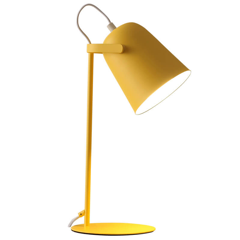 Nordisk macaron-hink bordslampa | Skandinavisk skrivbordslampa