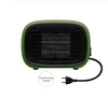 Mini keramisk värmare 500 W, varm inom 3 sekunder