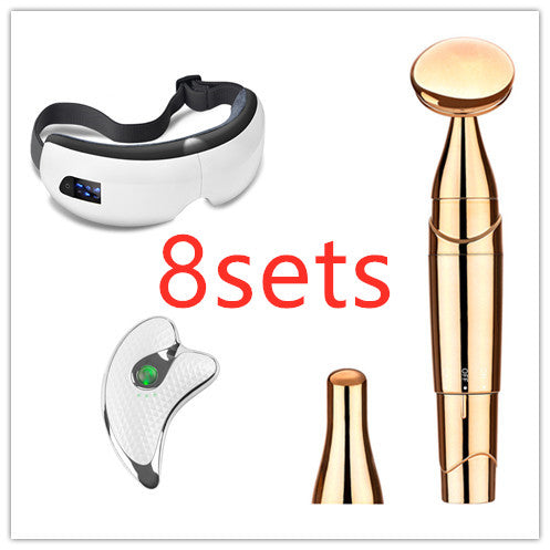 Ögonmassageapparat med värme, lufttryck och bluetooth-musik