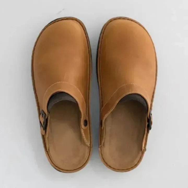 Lyxiga loafers i läder för herr – Elias