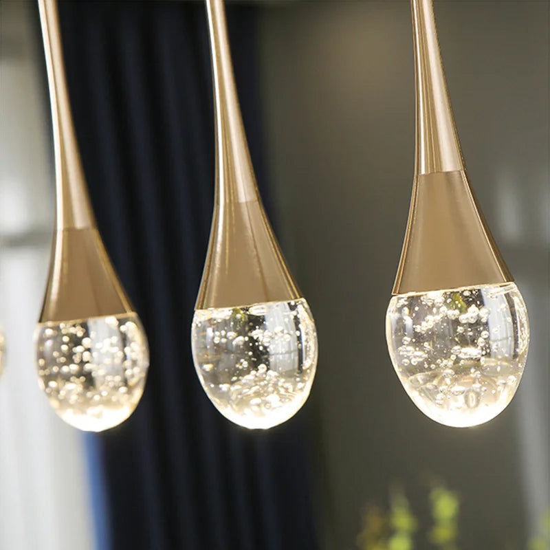 Taklampa i glas med varmt ljus - Vetra