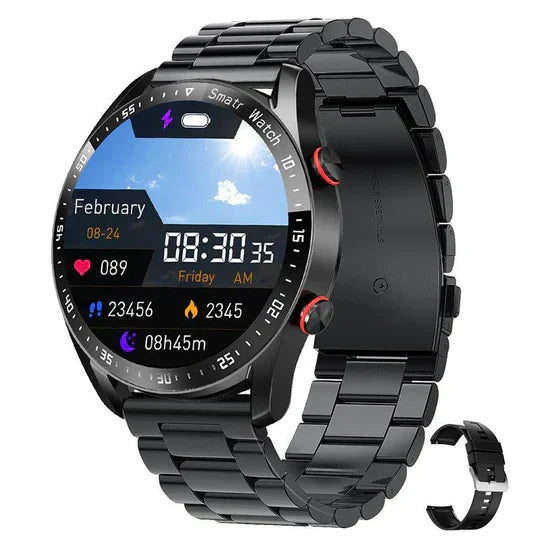 Multifunktionellt smartwatch - HealthSync Pro
