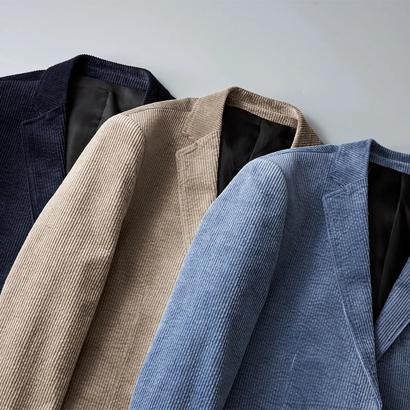 Elegant manchesterblazer för herr - Vincent