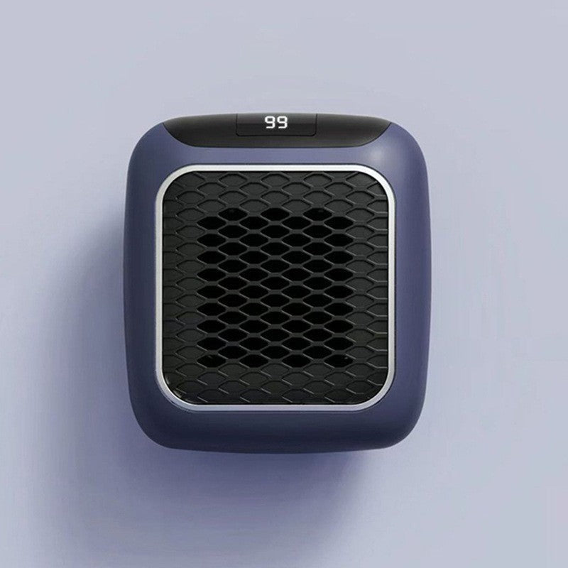Mini-väggvärmare med digital display och timer