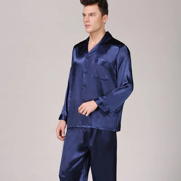 Sidenpyjamas | Bekväm sidenpyjamas