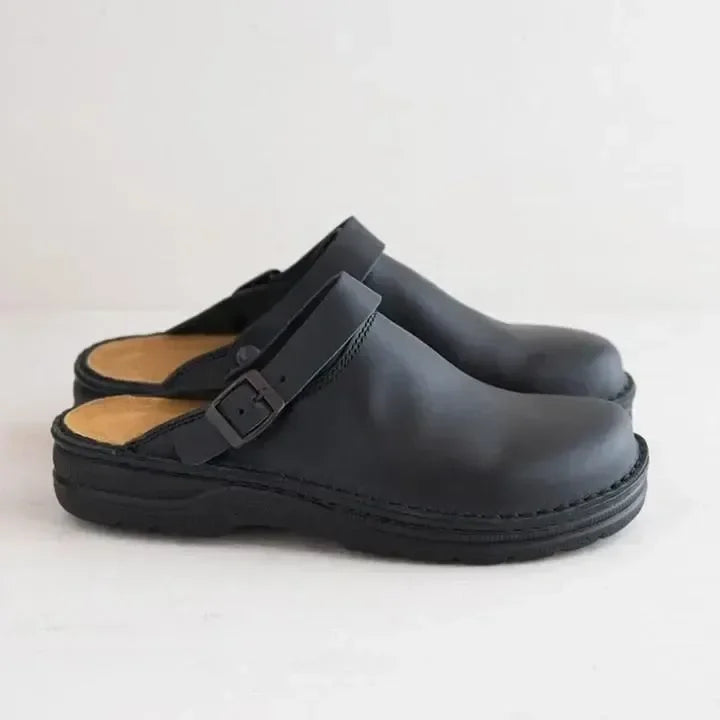 Lyxiga loafers i läder för herr – Elias