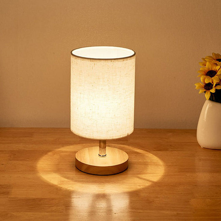 Stilfull minimalistisk bordslampa – LinenWood