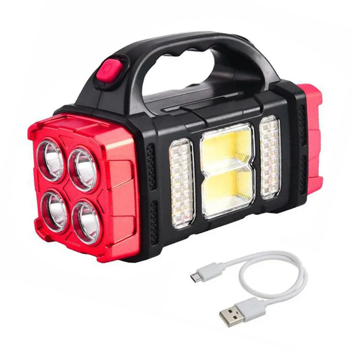 3-i-1 nödficklampa – SolarBeam
