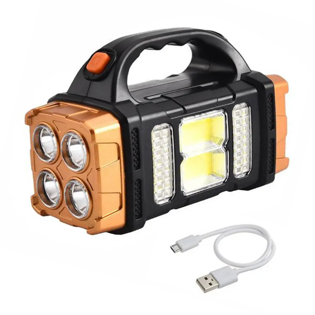 3-i-1 nödficklampa – SolarBeam