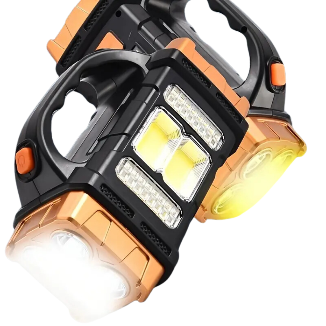 3-i-1 nödficklampa – SolarBeam