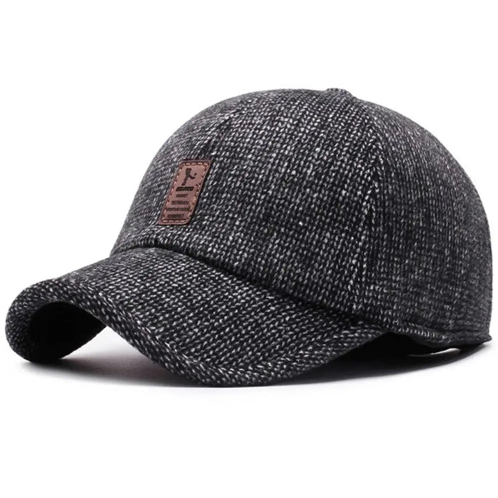 Klassisk vintermössa | Nostalgisk snapback-mössa i ull