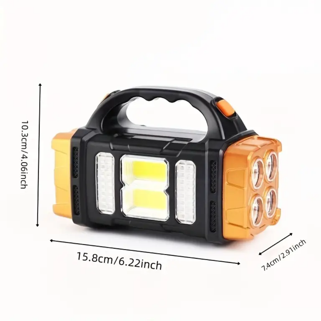 3-i-1 nödficklampa – SolarBeam