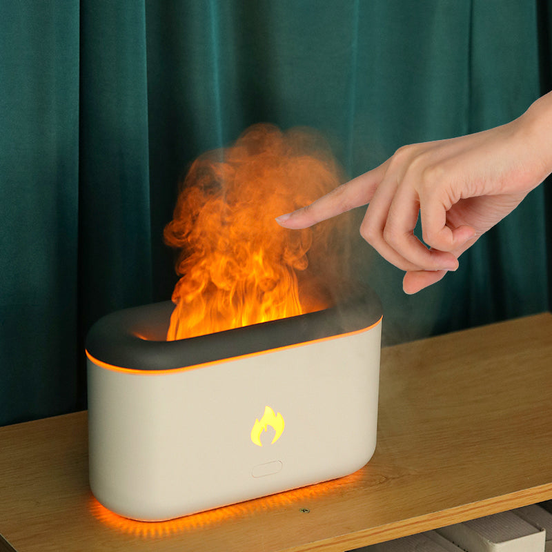 3D-flamluftfuktare med tank på 300 ml och USB-C