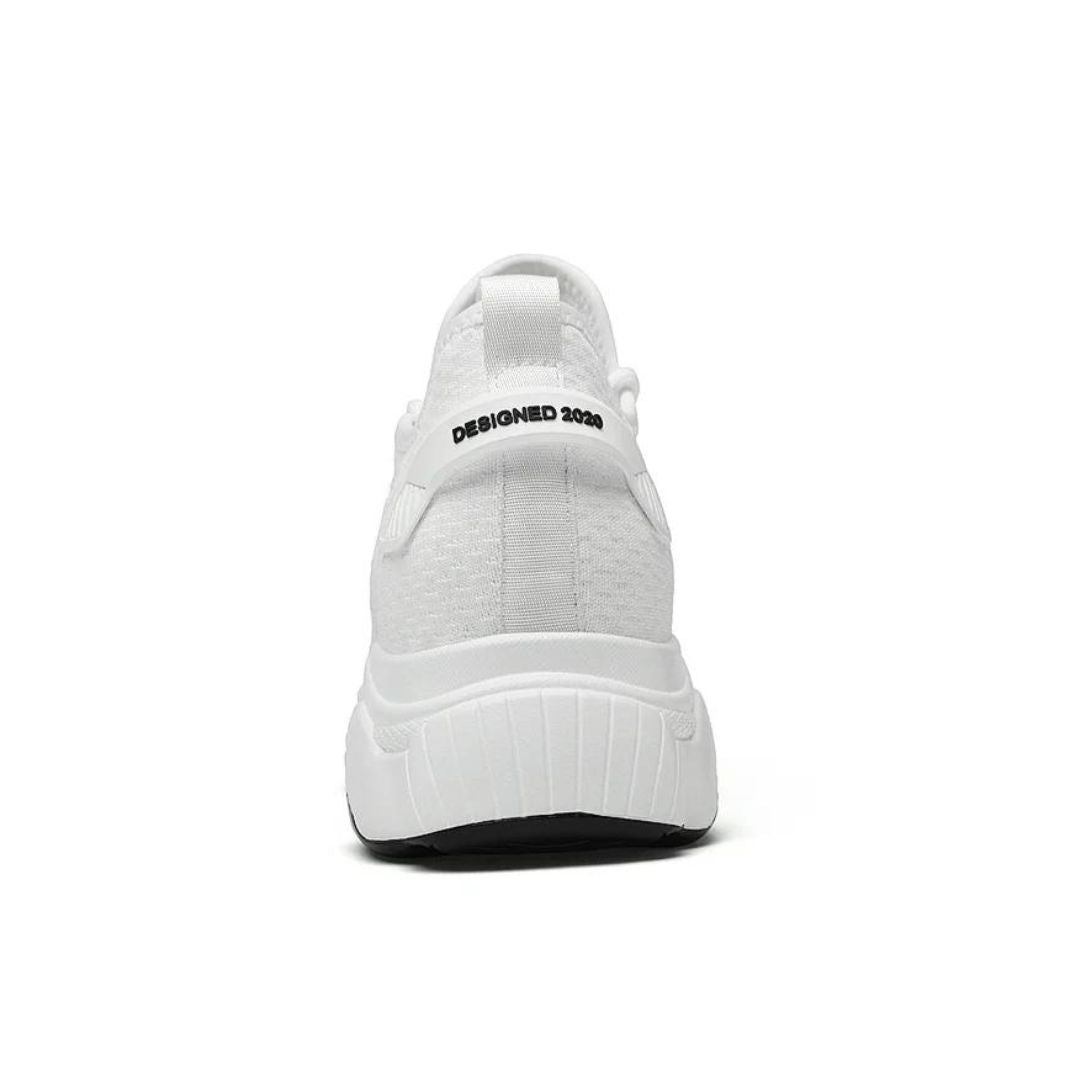 Diskret höjande sneakers för herr med stil – MaxLift Boost