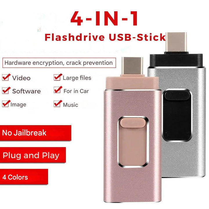 4-i-1 USB-minne för alla enheter - DataFlex