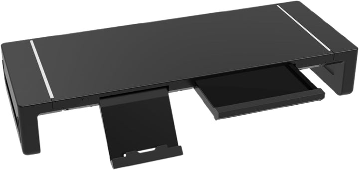 Elevation justerbart monitorställ med låda – Stravon