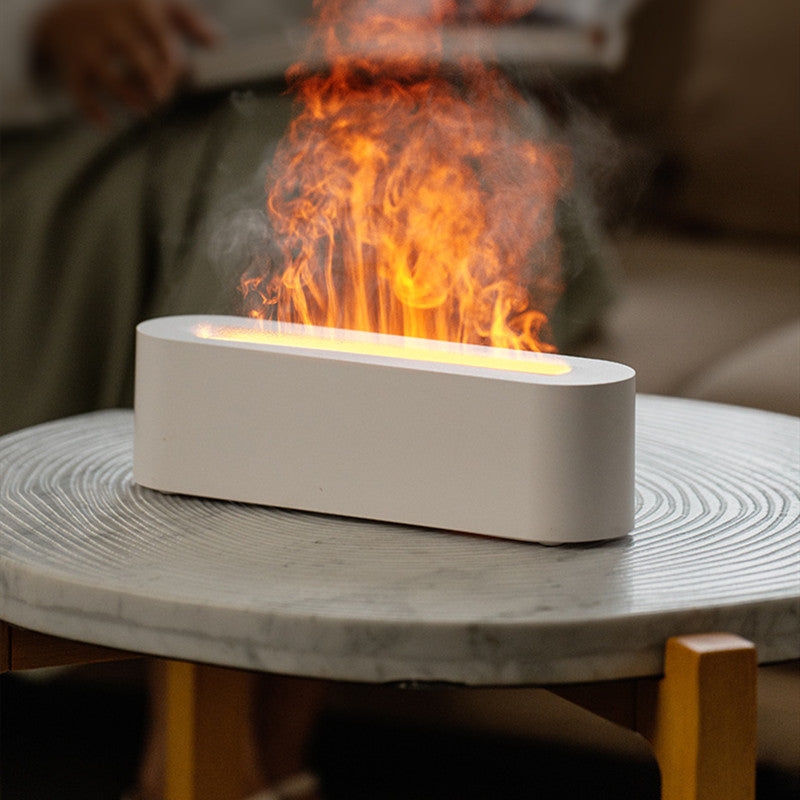 Flamaromdiffusor med 7 färger, även med doftolja