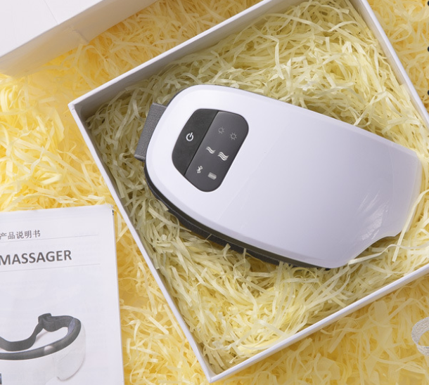 Ögonmassageapparat med värme, lufttryck och bluetooth-musik