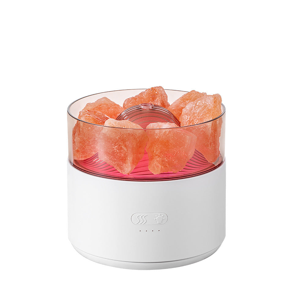 Aromdiffusor med saltkristall, 7 LED-färger och 2 lägen