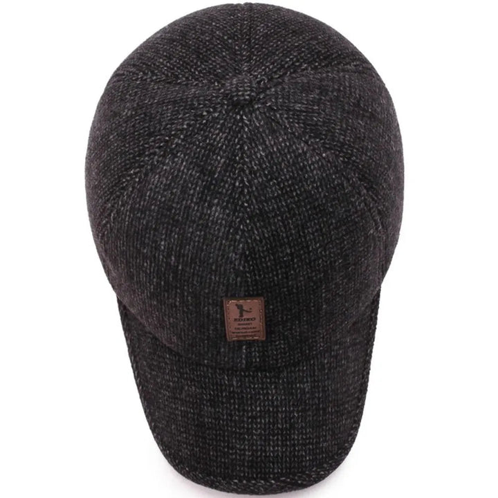 Klassisk vintermössa | Nostalgisk snapback-mössa i ull