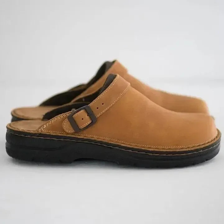 Lyxiga loafers i läder för herr – Elias