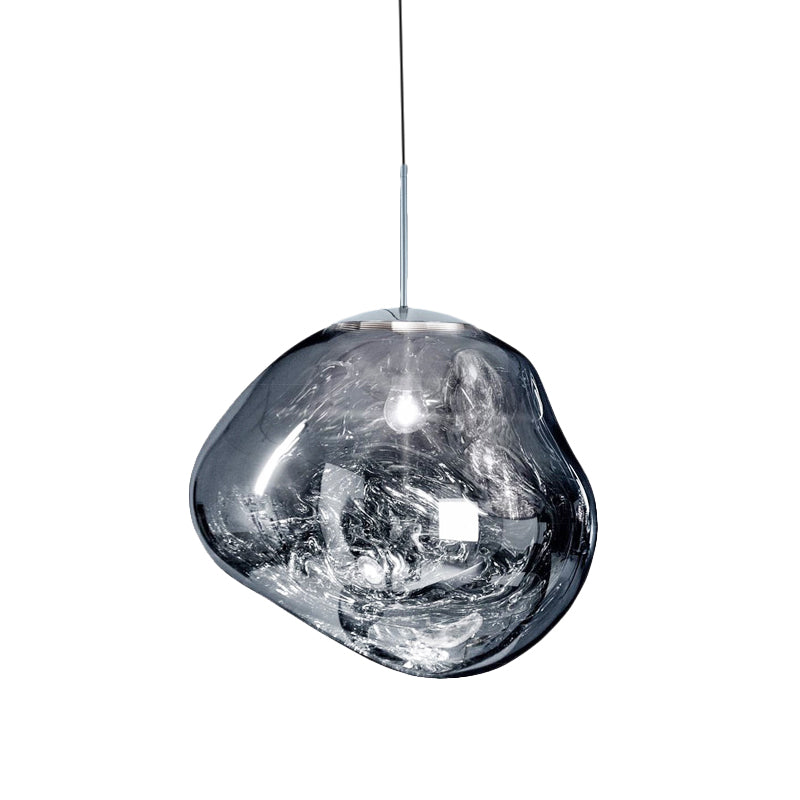 Modern taklampa i glas - LunaLux