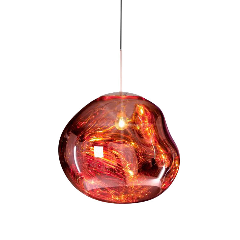 Modern taklampa i glas - LunaLux