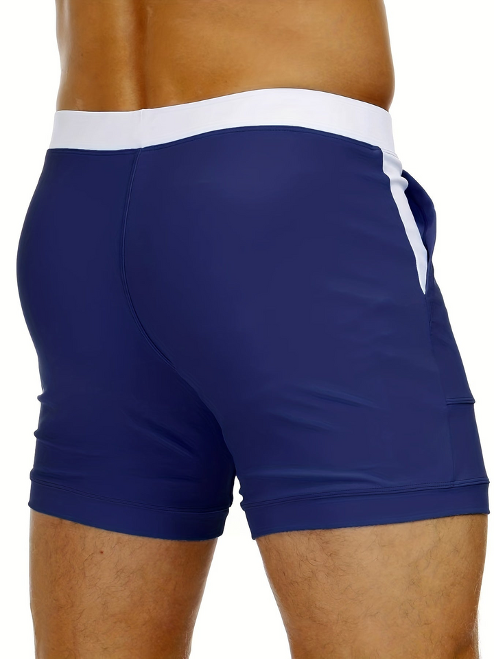 Snabbtorkande badshorts för herr med andningsbar design – Elias