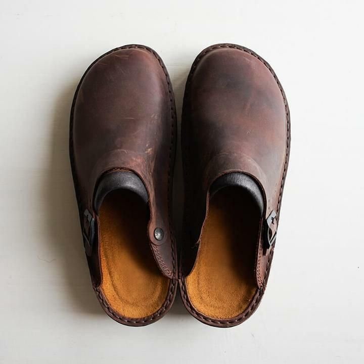 Lyxiga loafers i läder för herr – Elias