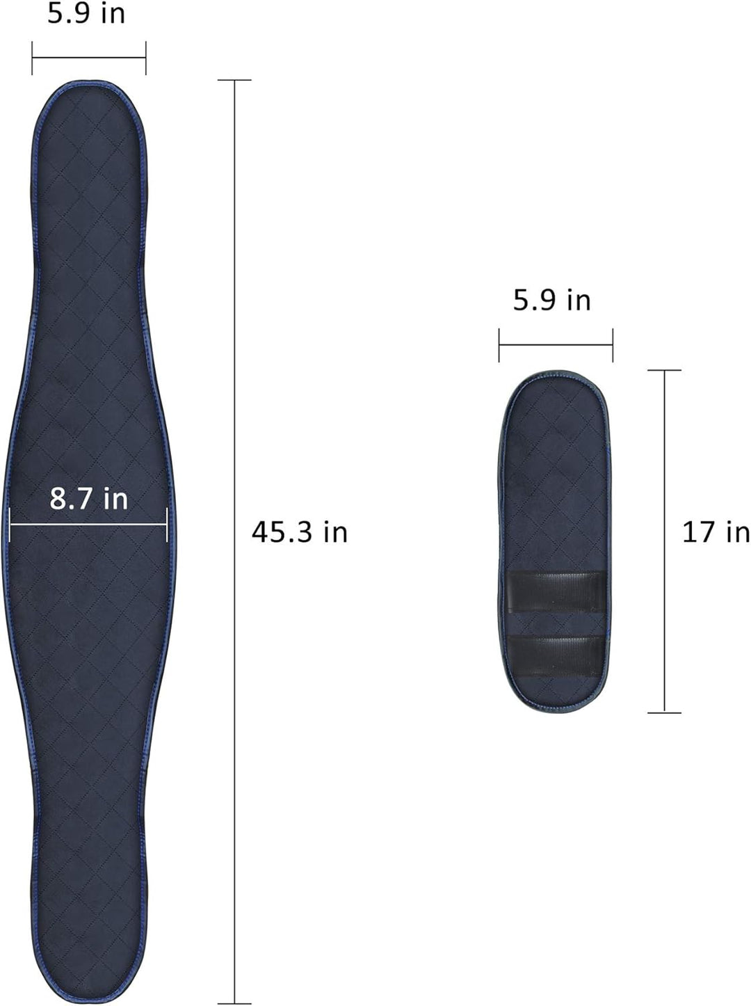 Värmebälte för rygg och mage med fyra vibrationsmotorer