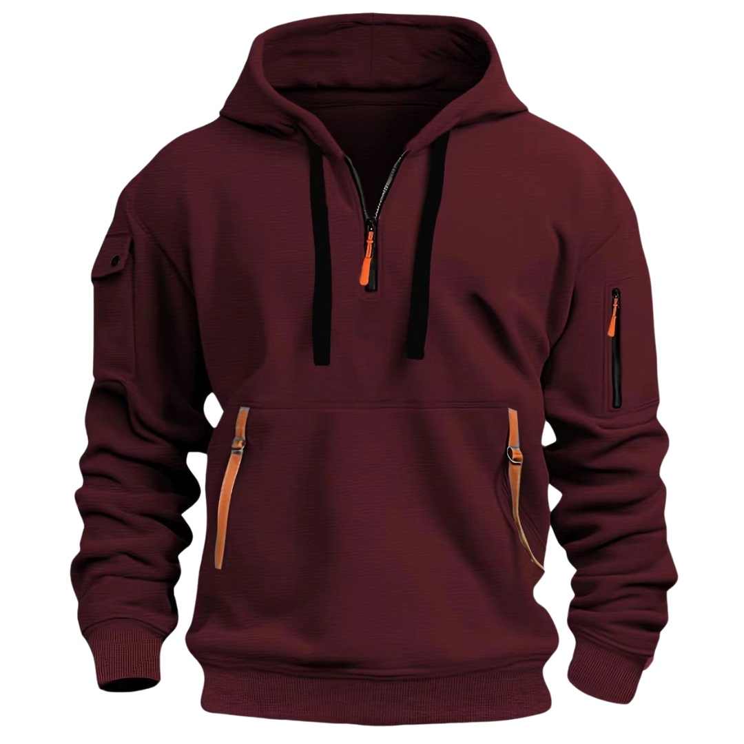Bekväm herrhoodie – Levi