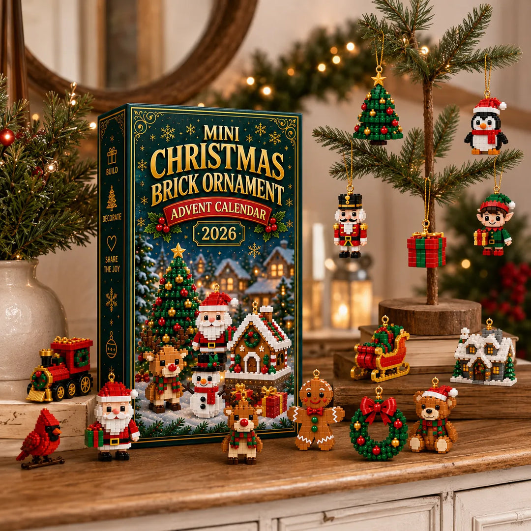 Julkalender med 24 minibyggsatser