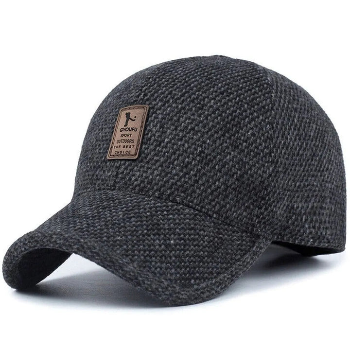 Klassisk vintermössa | Nostalgisk snapback-mössa i ull