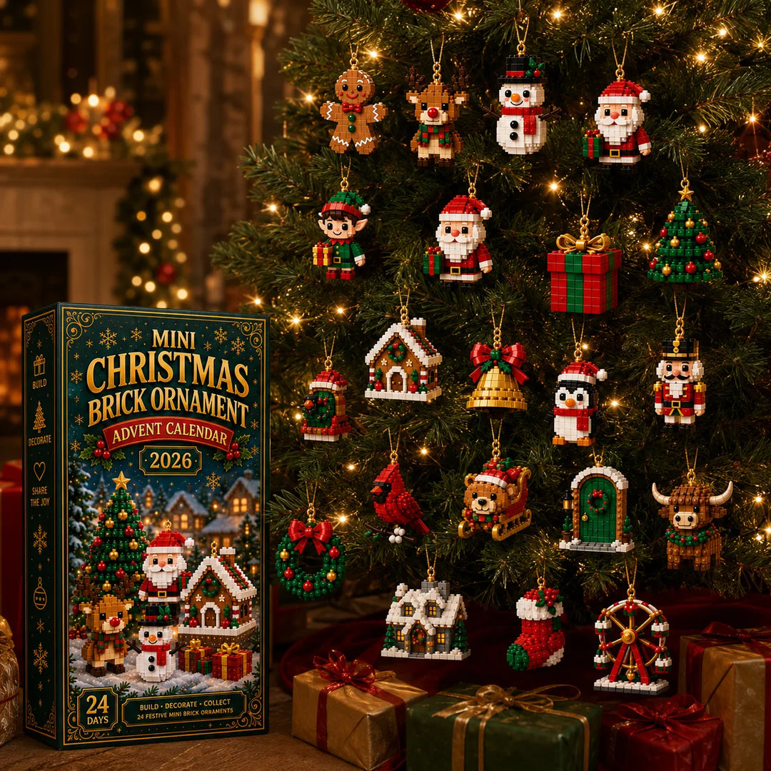 Julkalender med 24 minibyggsatser