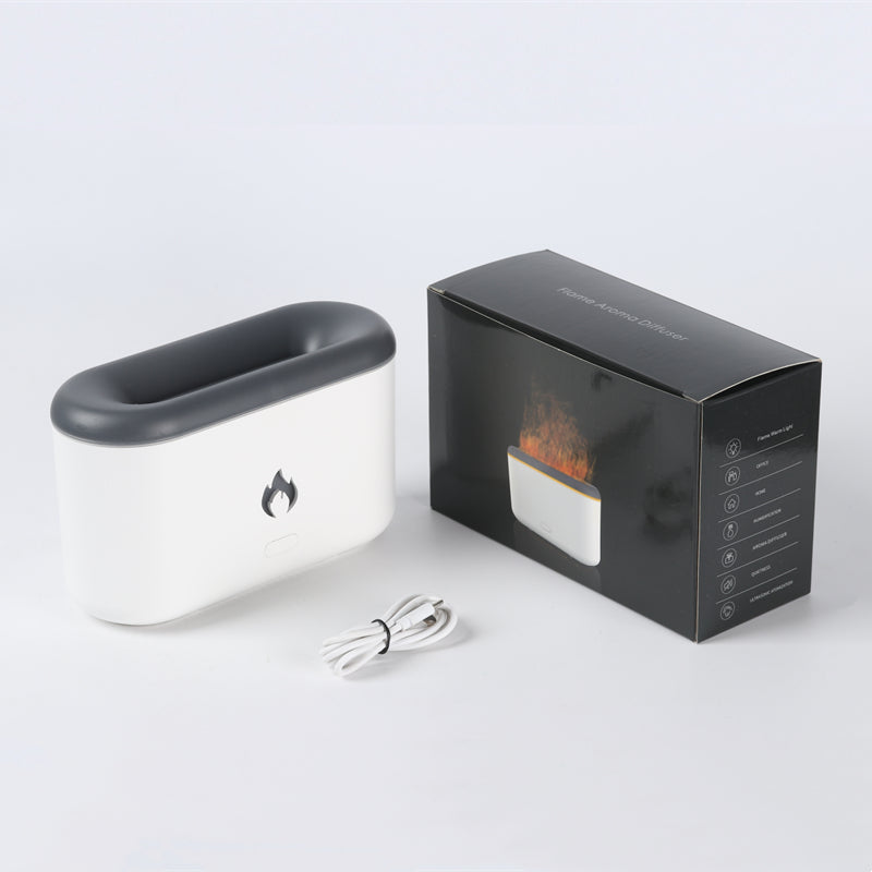 3D-flamluftfuktare med tank på 300 ml och USB-C