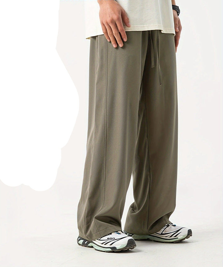 Relaxed fit-mjukisbyxor för herr - Tom
