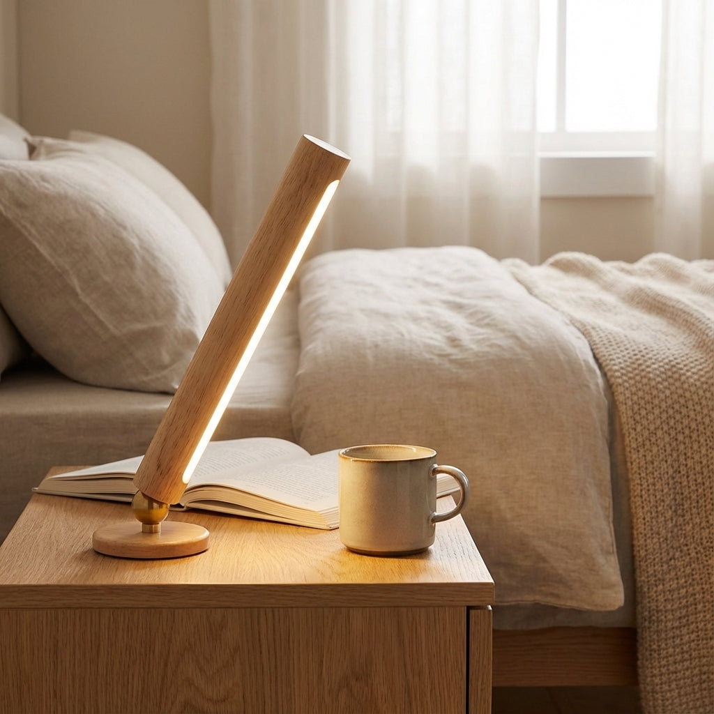 Justerbar skrivbordslampa med lutningsfunktion – Baskel