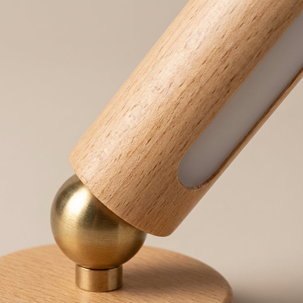 Justerbar skrivbordslampa med lutningsfunktion – Baskel