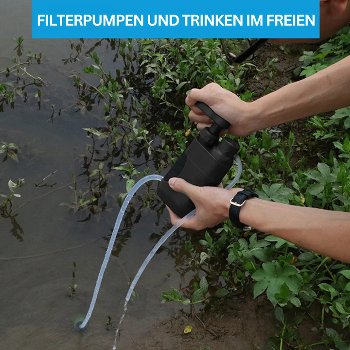 Vattenfilter för utomhusbruk - AquaSure