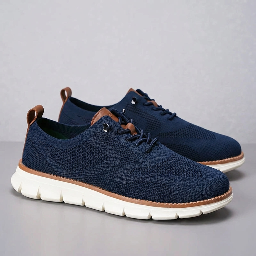 Andningsaktiva sneakers för herr - Damon