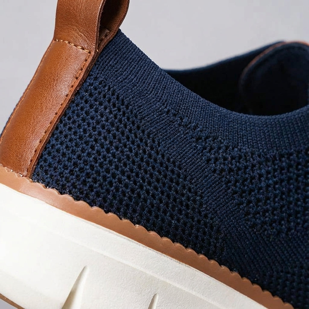Andningsaktiva sneakers för herr - Damon