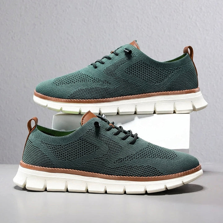 Andningsaktiva sneakers för herr - Damon