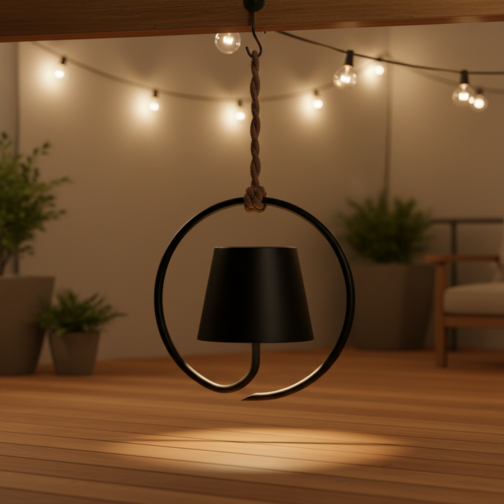 Laddningsbar LED-hänglampa - LumiHalo