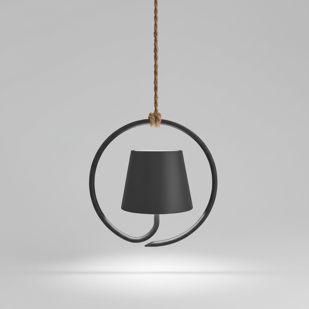 Laddningsbar LED-hänglampa - LumiHalo