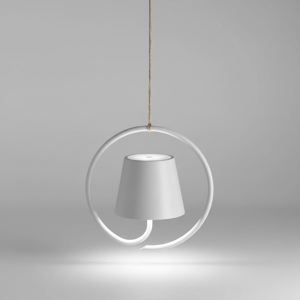 Laddningsbar LED-hänglampa - LumiHalo