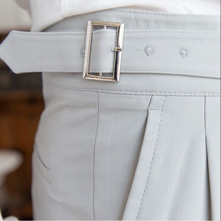Klassiska herrbyxor med spänne - Oliver