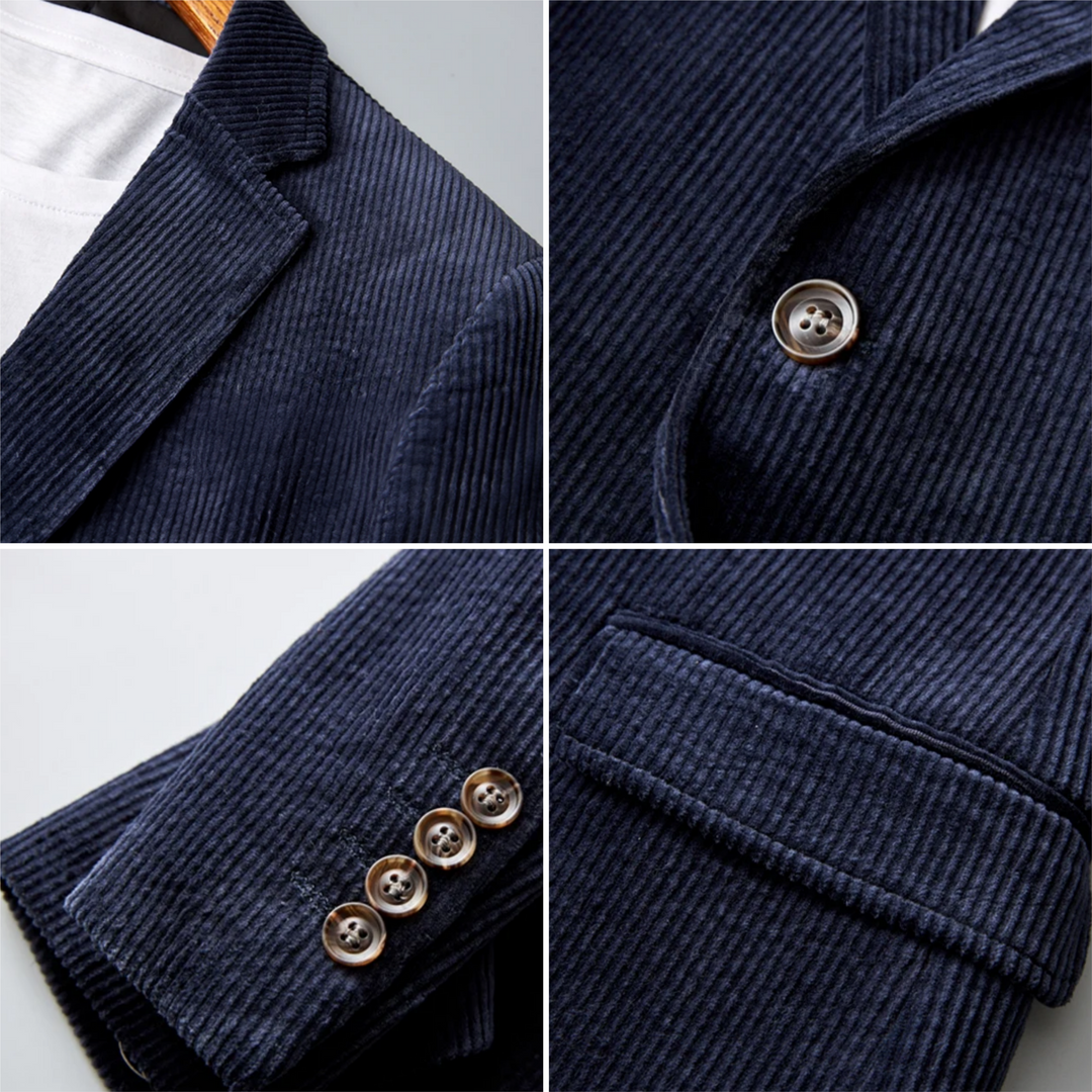 Elegant manchesterblazer för herr - Vincent
