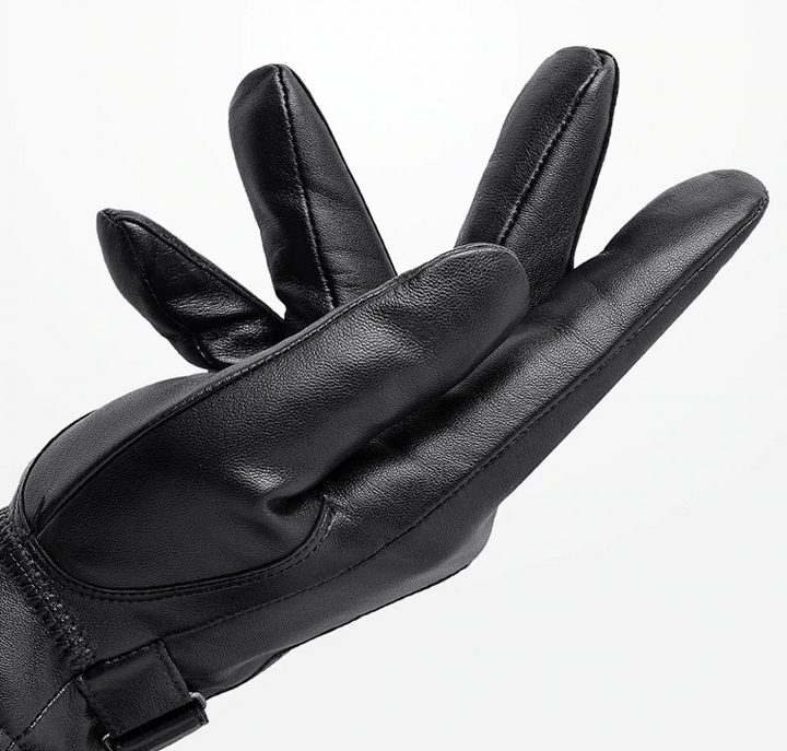 Slim fit-handskar herr – Passar för kallt väder, med dragkedjestängning