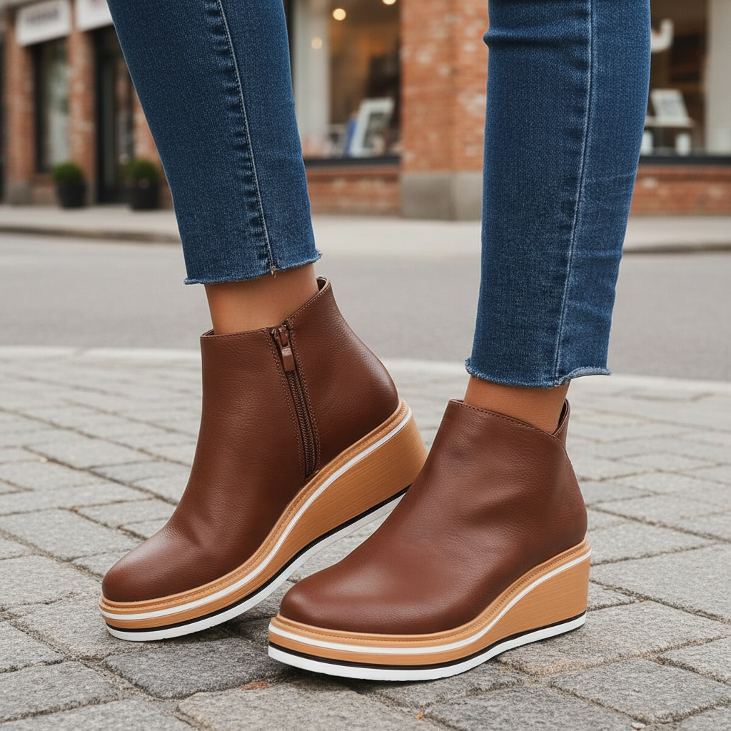Dr. Martens-stil för dam med platå - Natalie