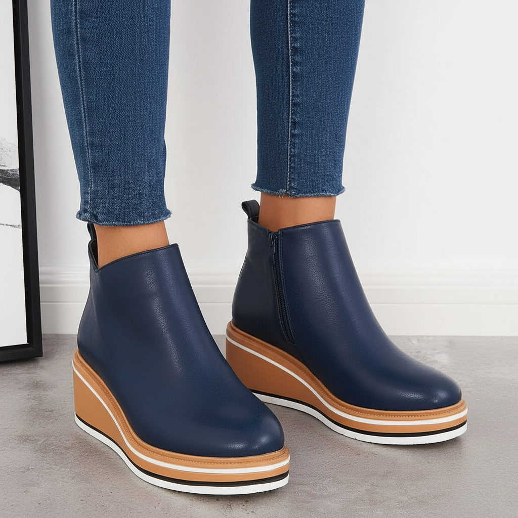 Dr. Martens-stil för dam med platå - Natalie
